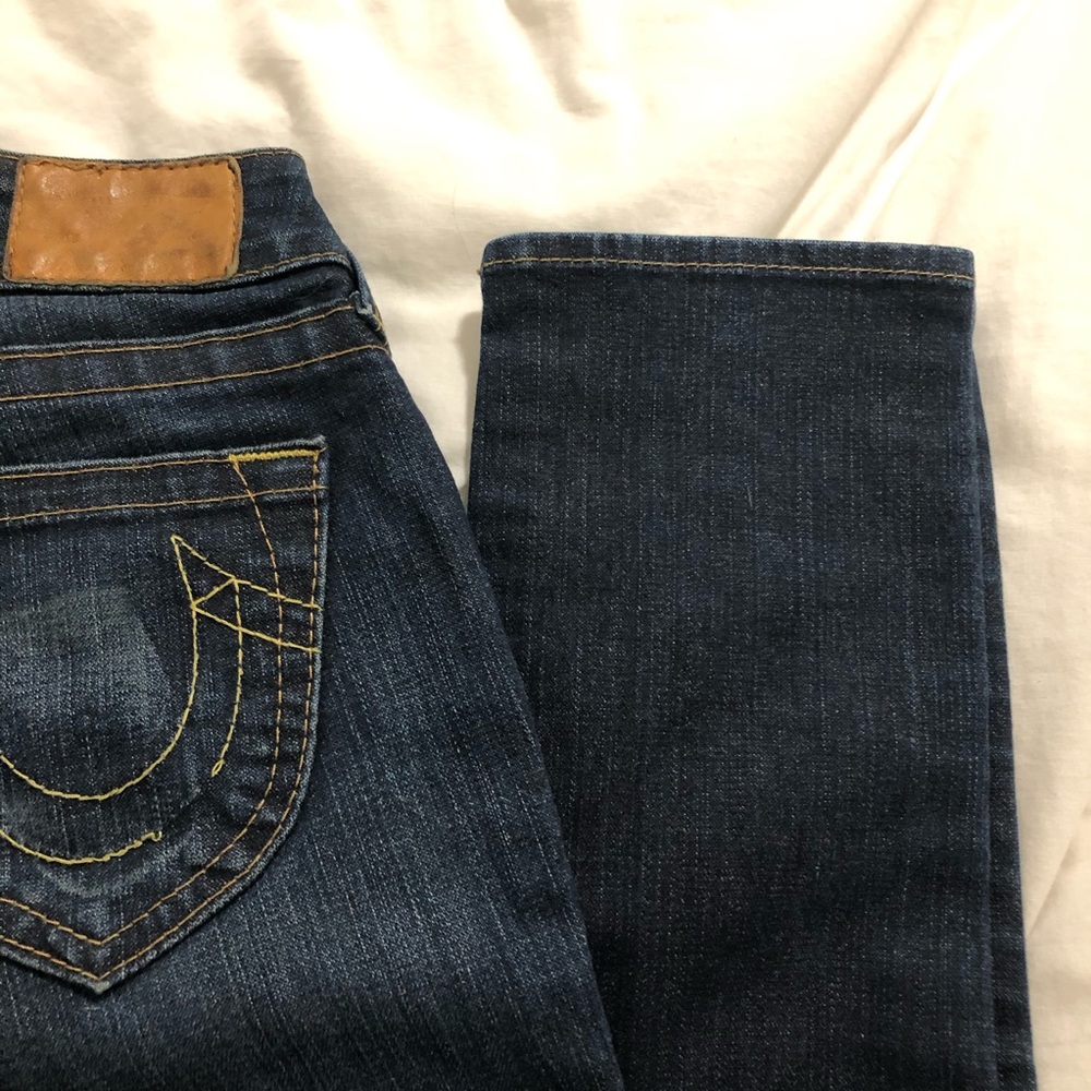 True religion dark jeans
